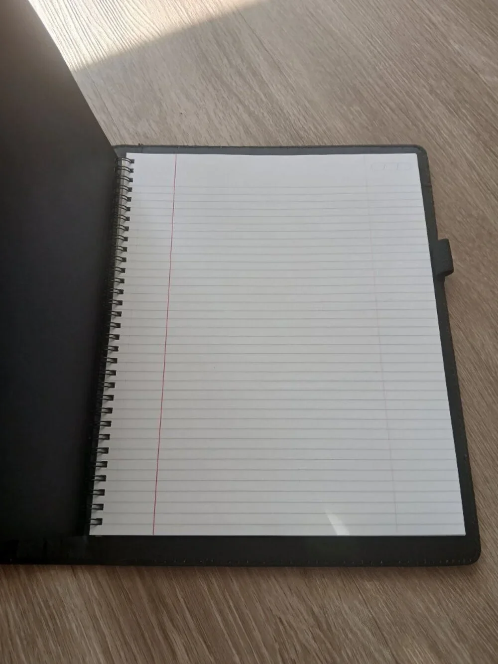 NWOT CAMBRIDGE BLACK PROFESSIONAL NOTEBOOK PADFOLIO